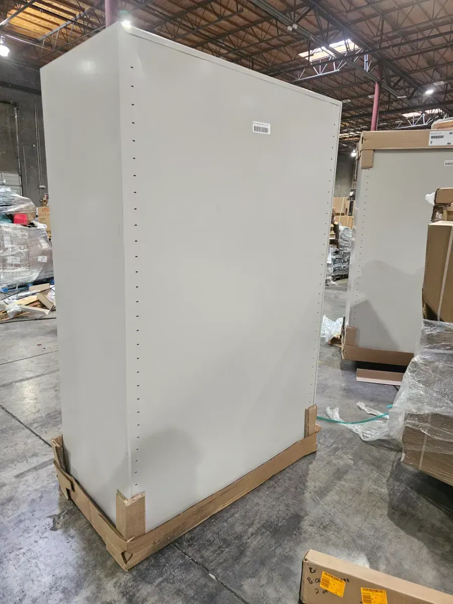 Sandusky  Elite Series 46 in. W x 72 in. H x 24 in. D 22-Gauge 5-Shelf Steel Freestanding Garage Storage Cabinet in Dove Gray - image 5