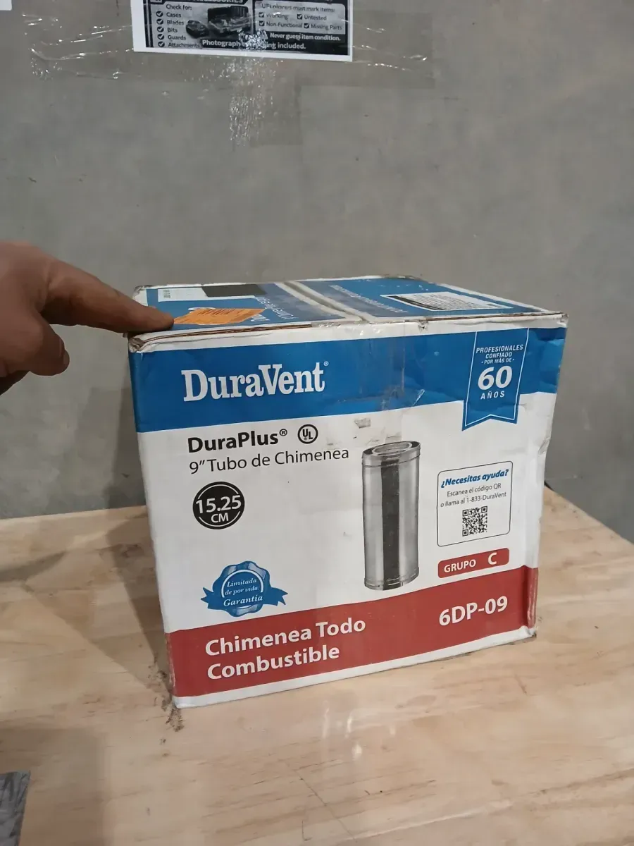 DuraVent DuraPlus All-Fuel Chimney  6in. X 9in. Diameter Chimney Pipe - image 2