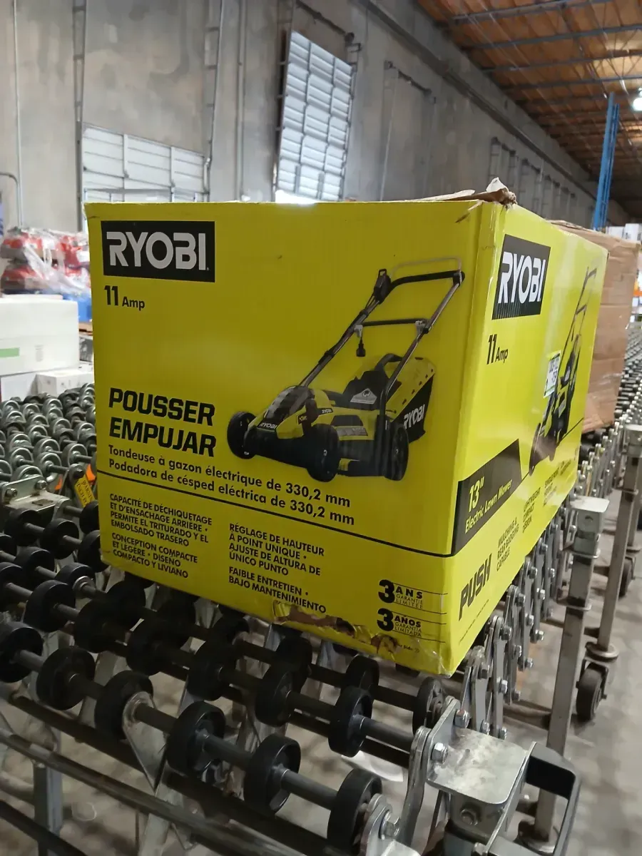RYOBI 13 in. 11 Amp Corded Electric Walk Behind Push Lawn Mower - image 2