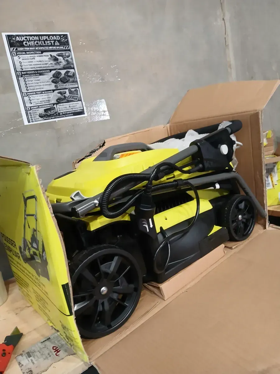 RYOBI 13 in. 11 Amp Corded Electric Walk Behind Push Lawn Mower - image 3