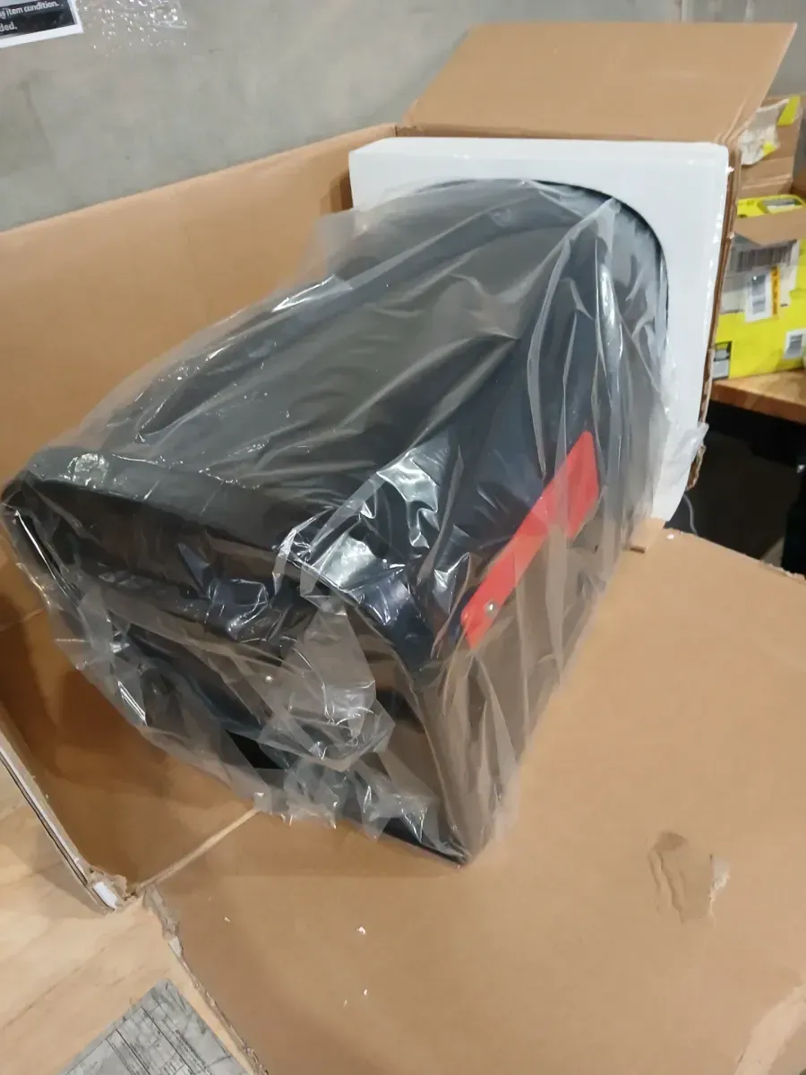 Architectural Mailboxes Oasis 360 Black, Large, Steel, Locking Parcel Mailbox with 2-Access Doors - image 5