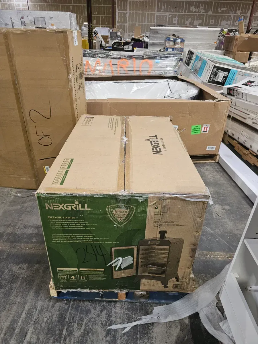 Nexgrill Oakford 1400 Pellet Grill Vertical Smoker in Black - image 3