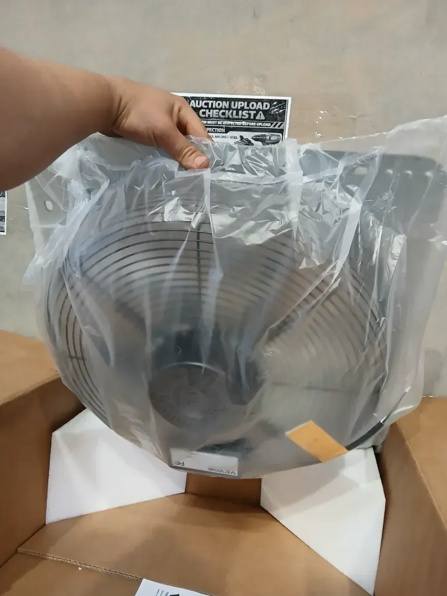 VEVOR 16 in. Shutter Exhaust Fan High-speed 2000 CFM Aluminum Wall Mount Attic Fan Ventilation and Cooling for Greenhouses - image 5