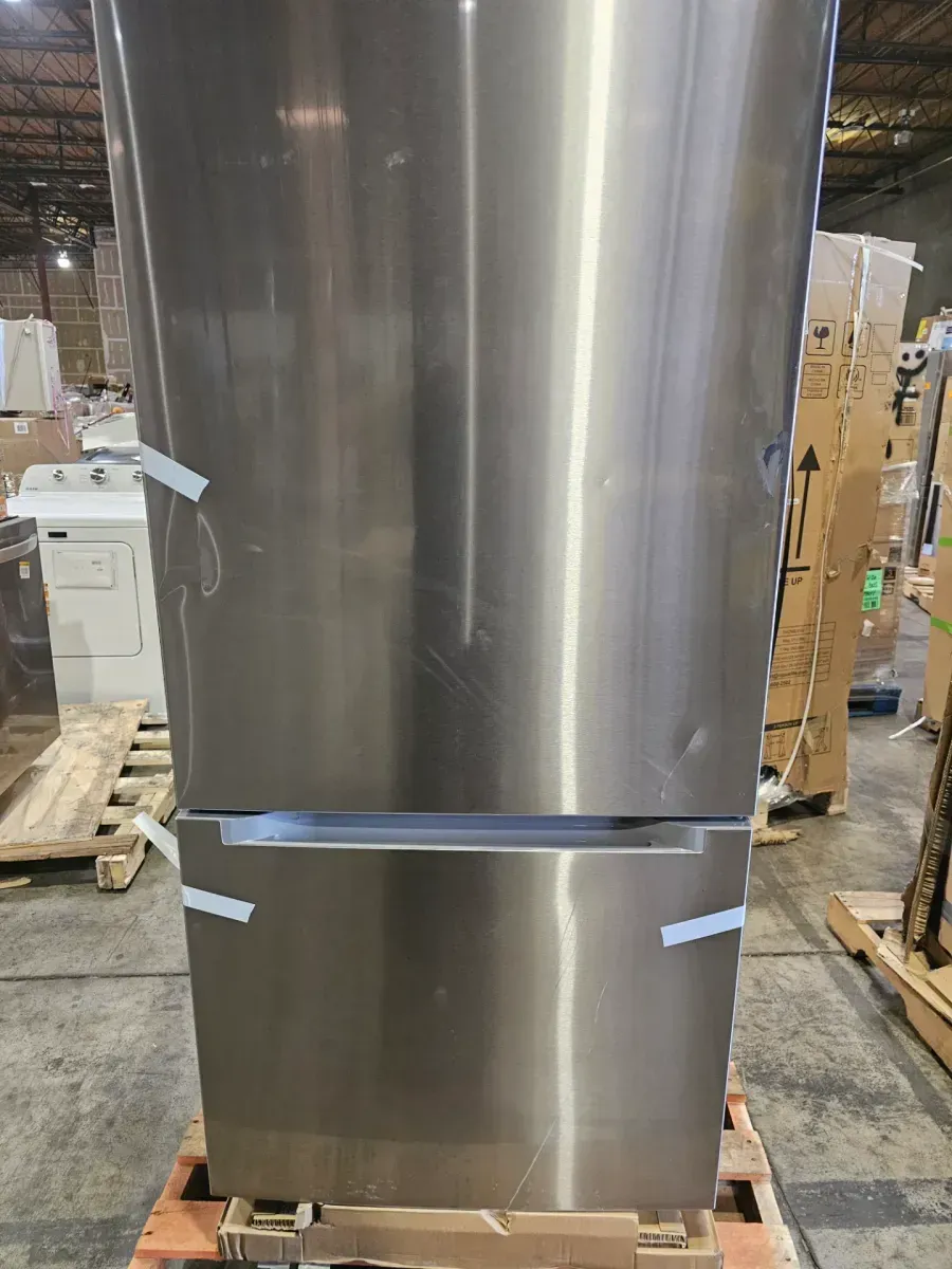 Vissani 30 in. 18.7 cu. ft. Bottom Freezer Refrigerator in Fingerprint Resistant Stainless Steel, Garage Ready - image 5