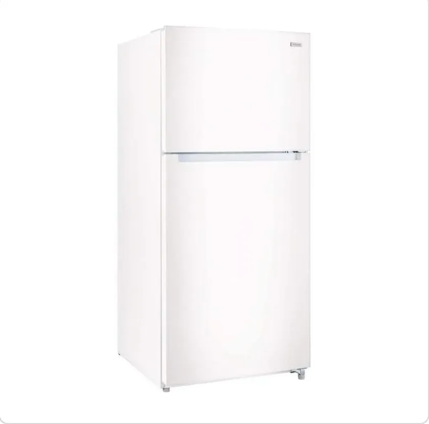 Vissani 18.1 cu. ft. Top Freezer Refrigerator with Adjustable Glass Shelving in White, Garage Ready - image 2