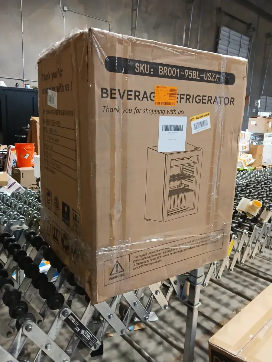 SIMZLIFE 17.4 in. Single Zone 100-Cans Freestanding/Countertop Beverage Refrigerator Cooler Fridge in Black, Frost-Free - image 5