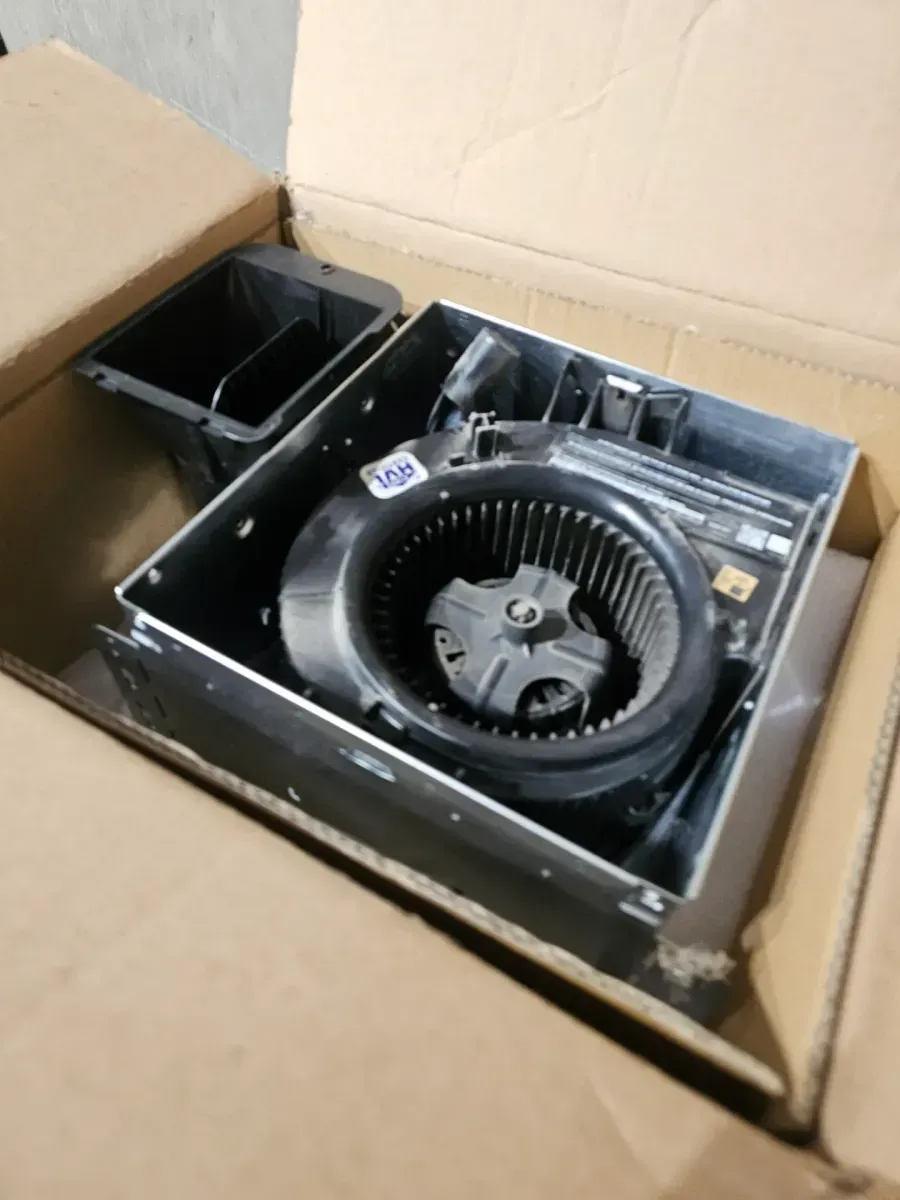 Broan-NuTone Roomside Series, Decorative, White Trim, 110 CFM, Roomside Ceiling Bathroom Exhaust Fan with LED Lighting, ENERGY STAR - image 3