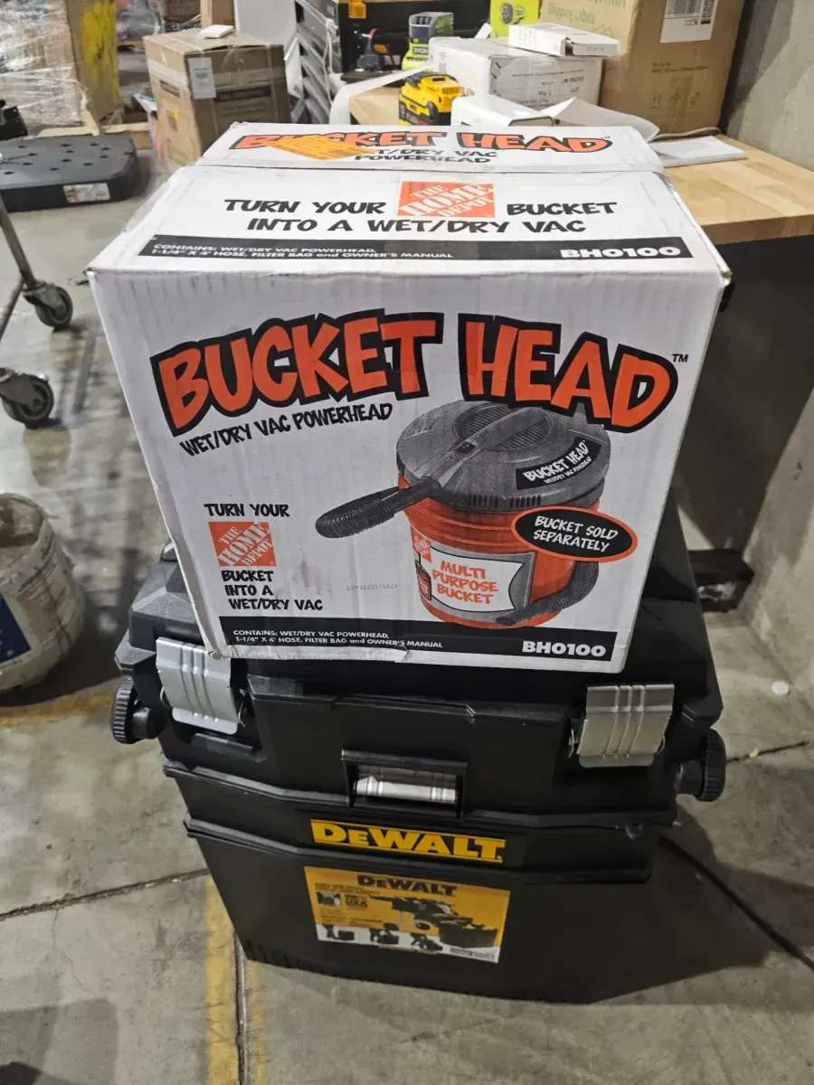 Bucket Head 5-Gallon Wet/Dry Vac Powerhead - image 2