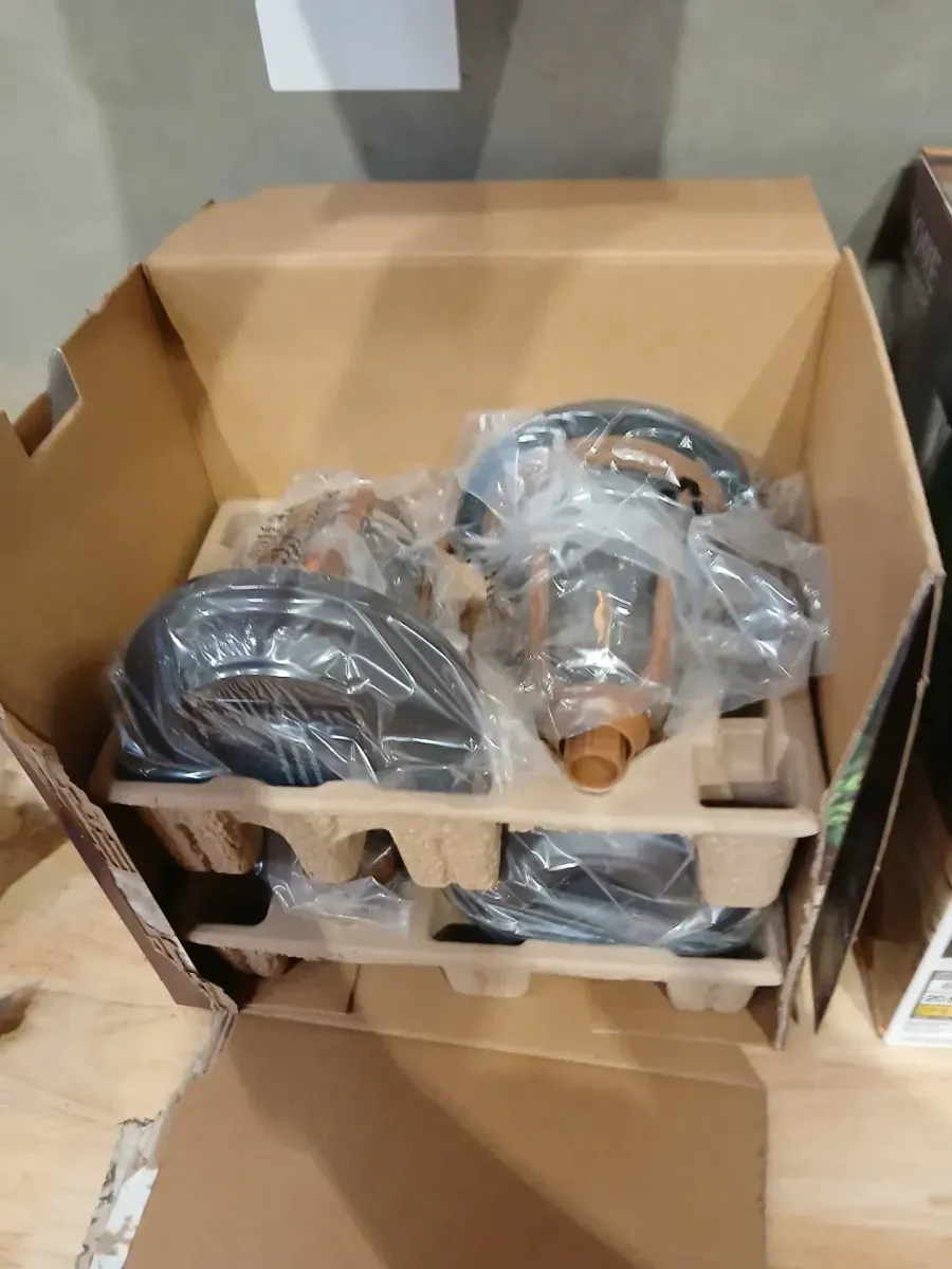 Home Decorators Collection Perry 20-40 Lumen Bronze 2-Tone Finish LED Outdoor Solar Path Light with Glass Lens, Dual White and High-Low (4-Pack) - image 5