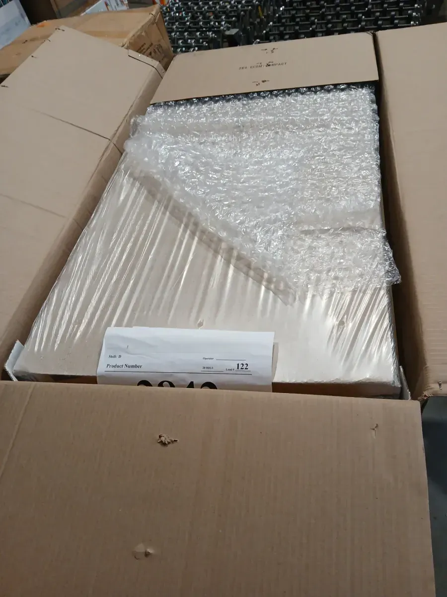 USG Ceilings 2 ft. x 4 ft. Radar Illusion Two/24 White Shadowline Tapered Edge Lay-In Ceiling Tile, case of 6 (48 sq. ft. ) - image 4