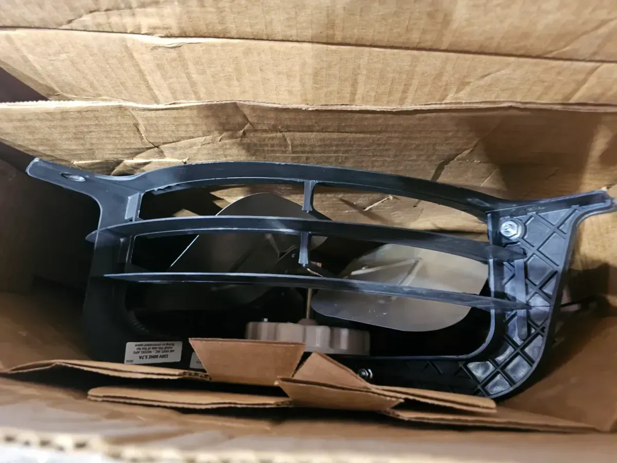 Air Vent 1620 CFM Black Electric Powered Gable Mount Electric Attic Fan - image 3