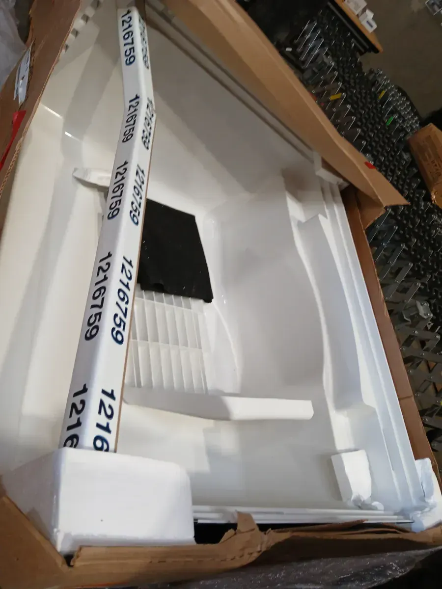 Sterling Accord Seated 36 in. x 48 in. x 74-1/2 in. Shower Kit in White - image 3