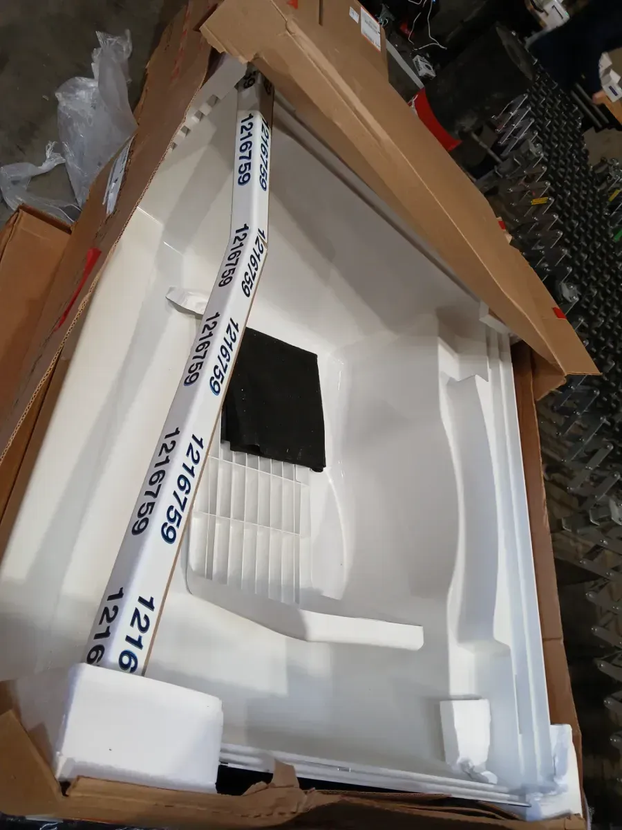 Sterling Accord Seated 36 in. x 48 in. x 74-1/2 in. Shower Kit in White - image 2