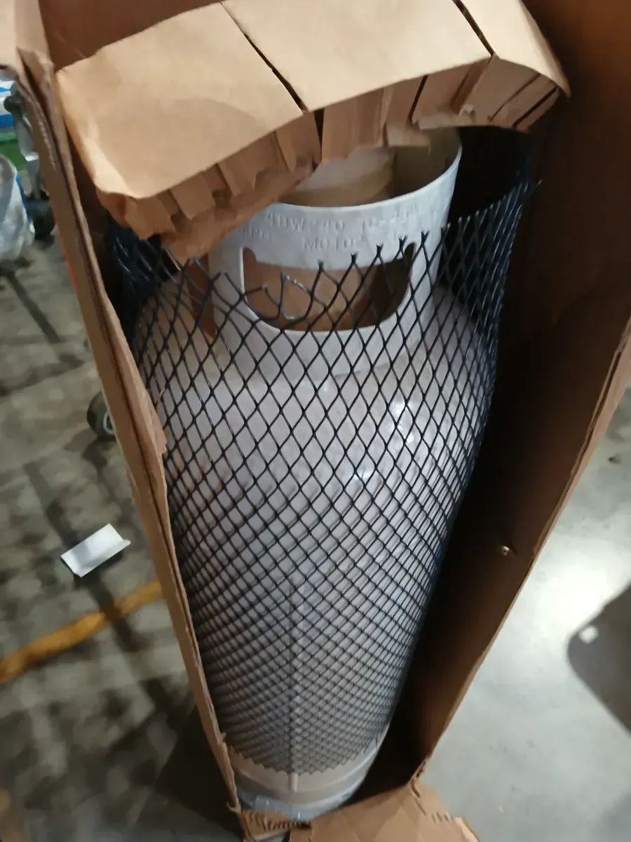 Flame King 60 lbs. Steel Propane Tank Liquid Propane Refillable Cylinder with POL Valve - image 3