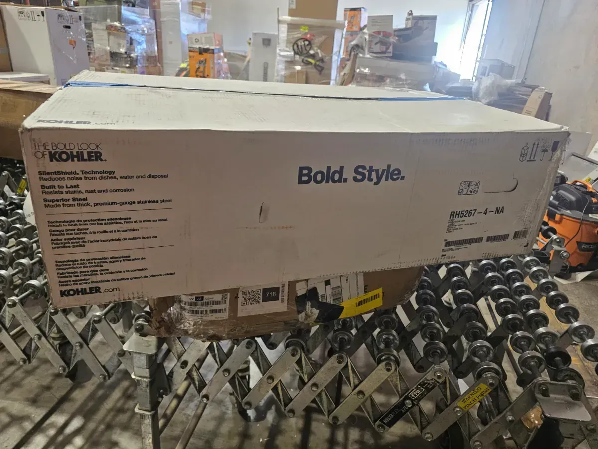 KOHLER Verse 33 in. Drop-in Double Bowl 18-Gauge Stainless Steel Kitchen Sink with 4-Holes - image 4