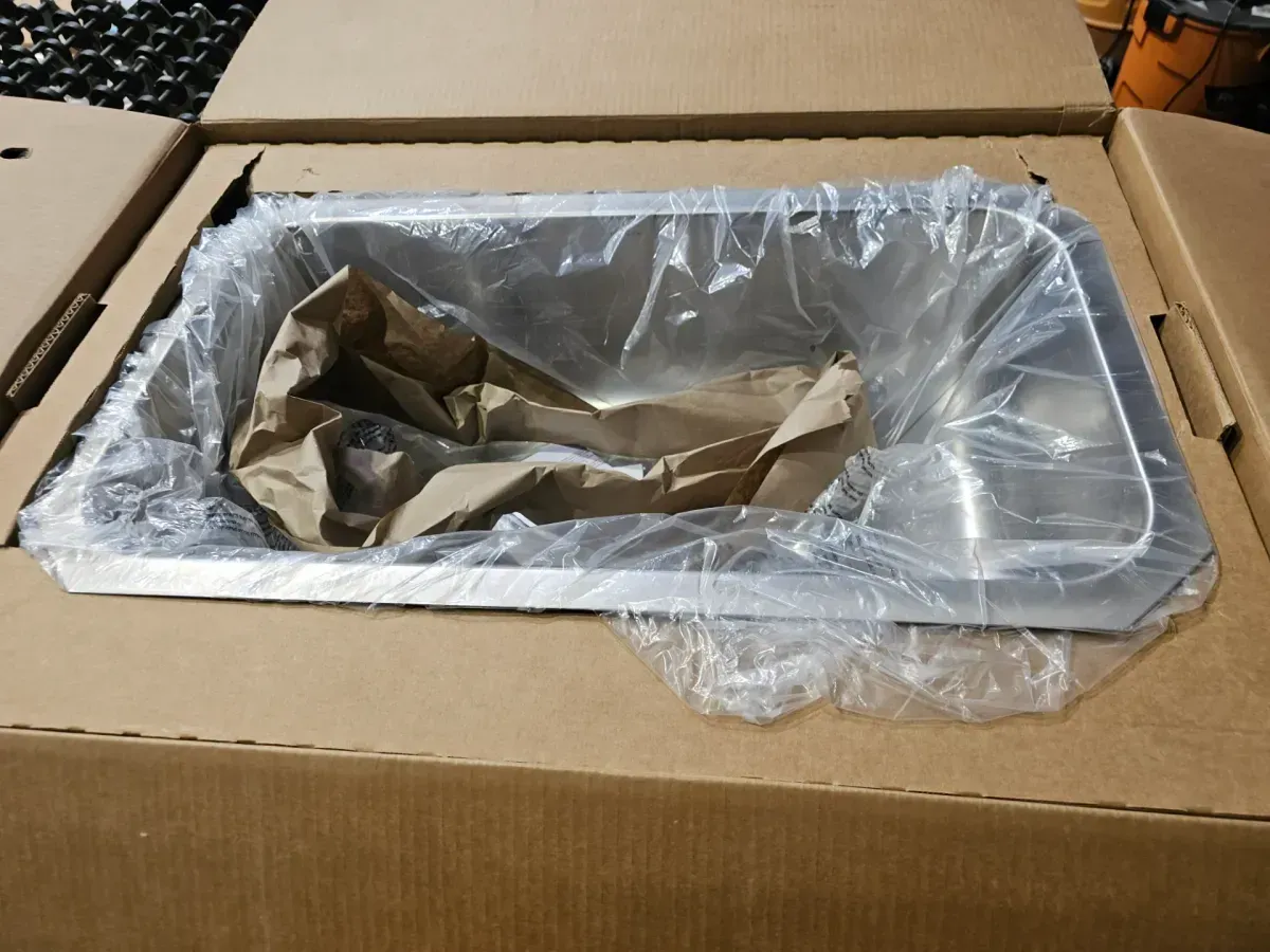 KOHLER Verse Drop-In Stainless Steel 33 in. 4-Hole Single Basin Kitchen Sink  - image 2