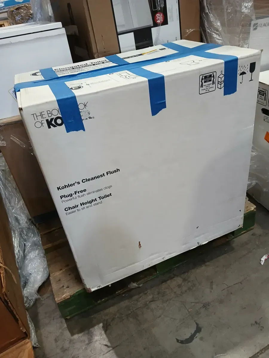 KOHLER Santa Rosa 12 in. Rough In 1-Piece 1.28 GFP Single Flush Elongated Chair Height Toilet in White with Soft Close Seat - image 2