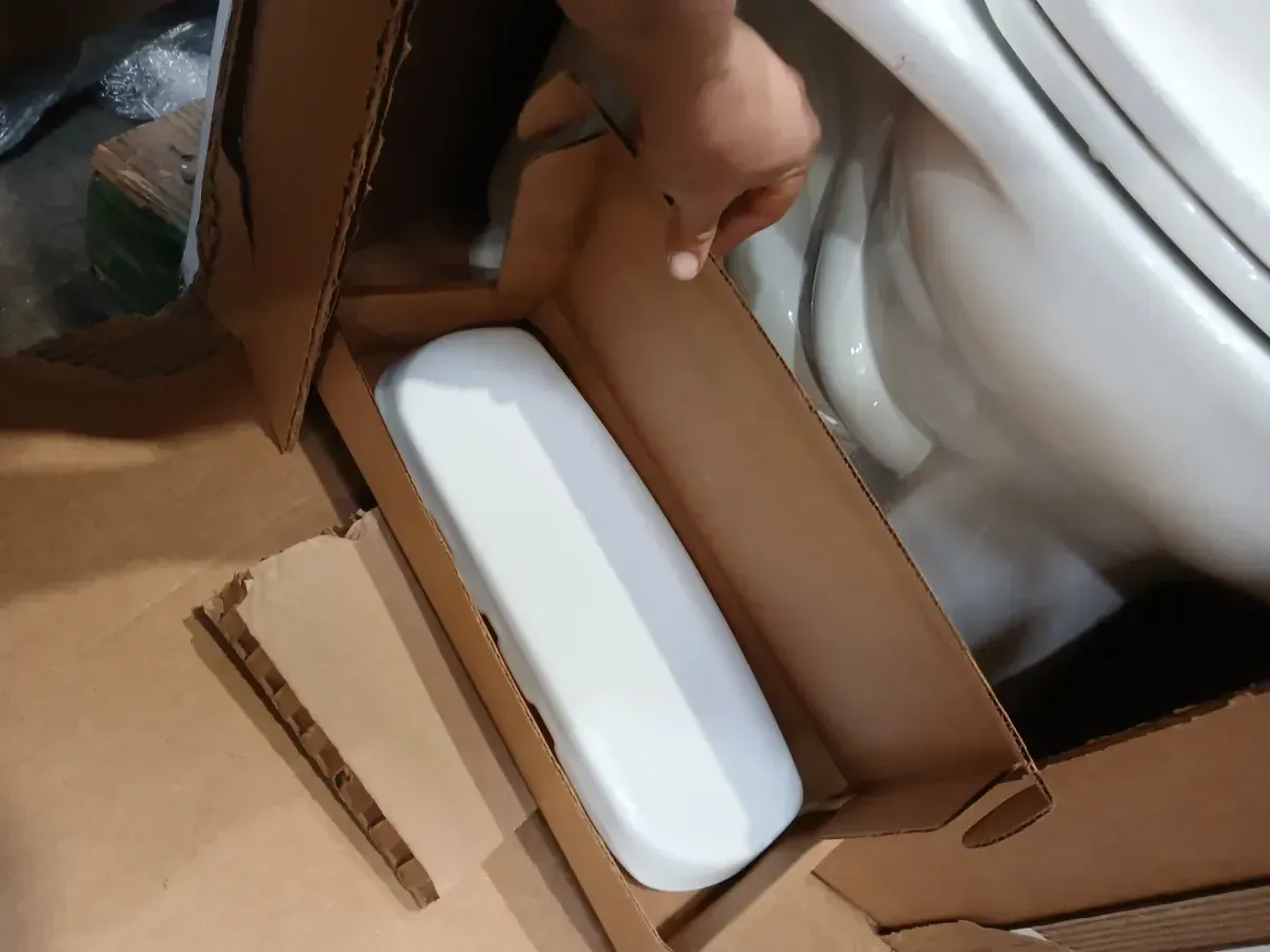 KOHLER Santa Rosa 12 in. Rough In 1-Piece 1.28 GFP Single Flush Elongated Chair Height Toilet in White with Soft Close Seat - image 5