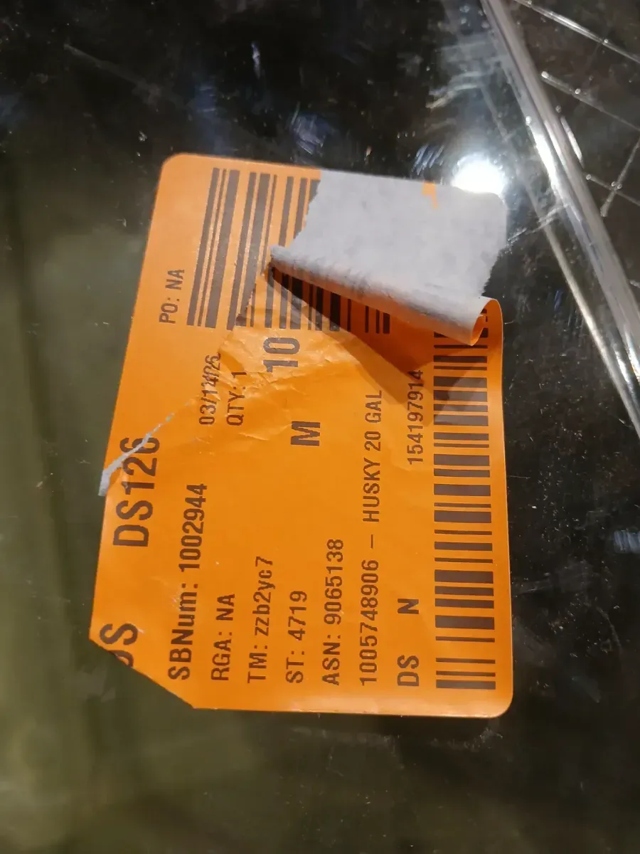 Husky 20 Gal. Professional Heavy Duty Waterproof Stackable Plastic Storage Container with Hinged Lid in Army Green - image 5