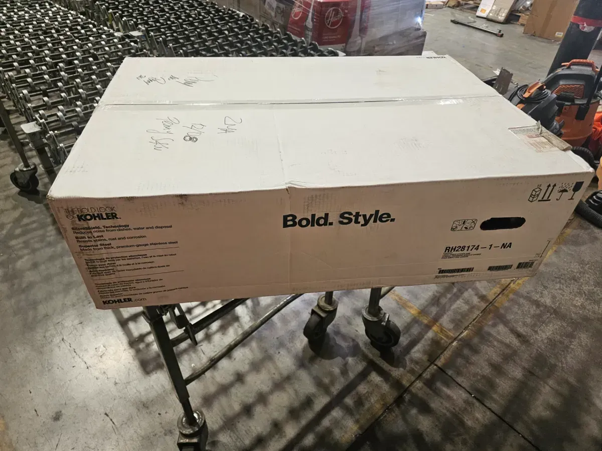 KOHLER Cursiva Stainless Steel 33 in. Single Bowl Drop-in Kitchen Sink - image 3