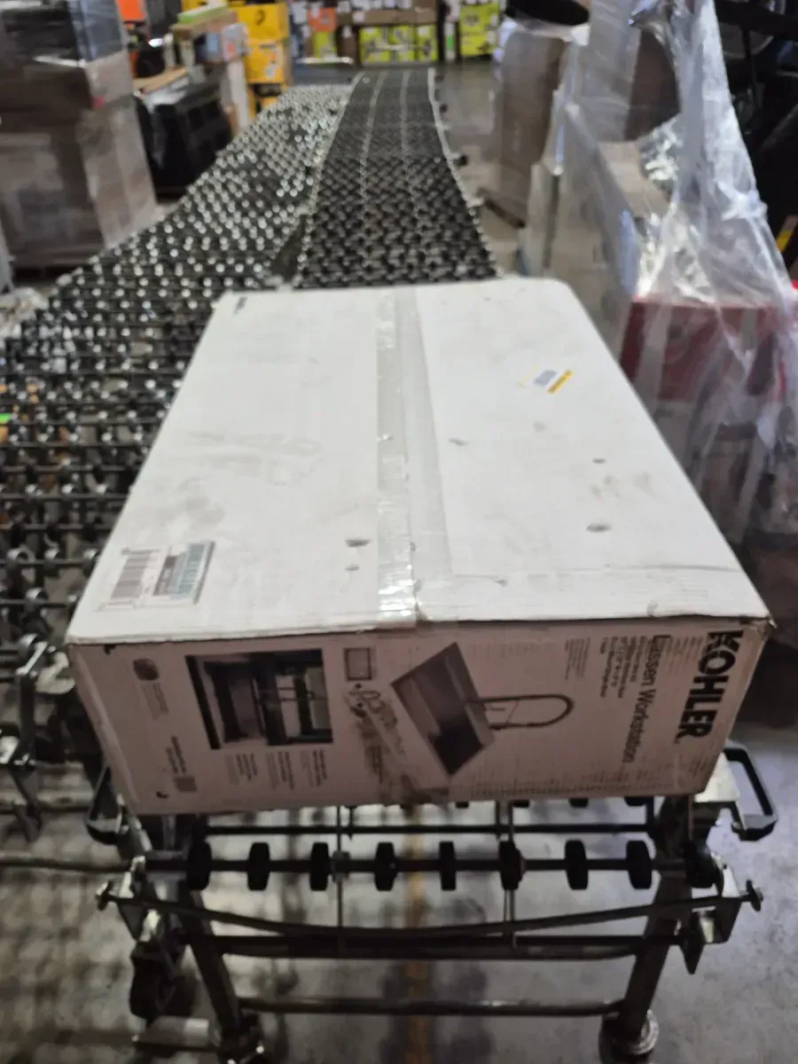 KOHLER Lassen 33 in. Drop-in Single Bowl Stainless Steel Kitchen Sink with Faucet - image 3