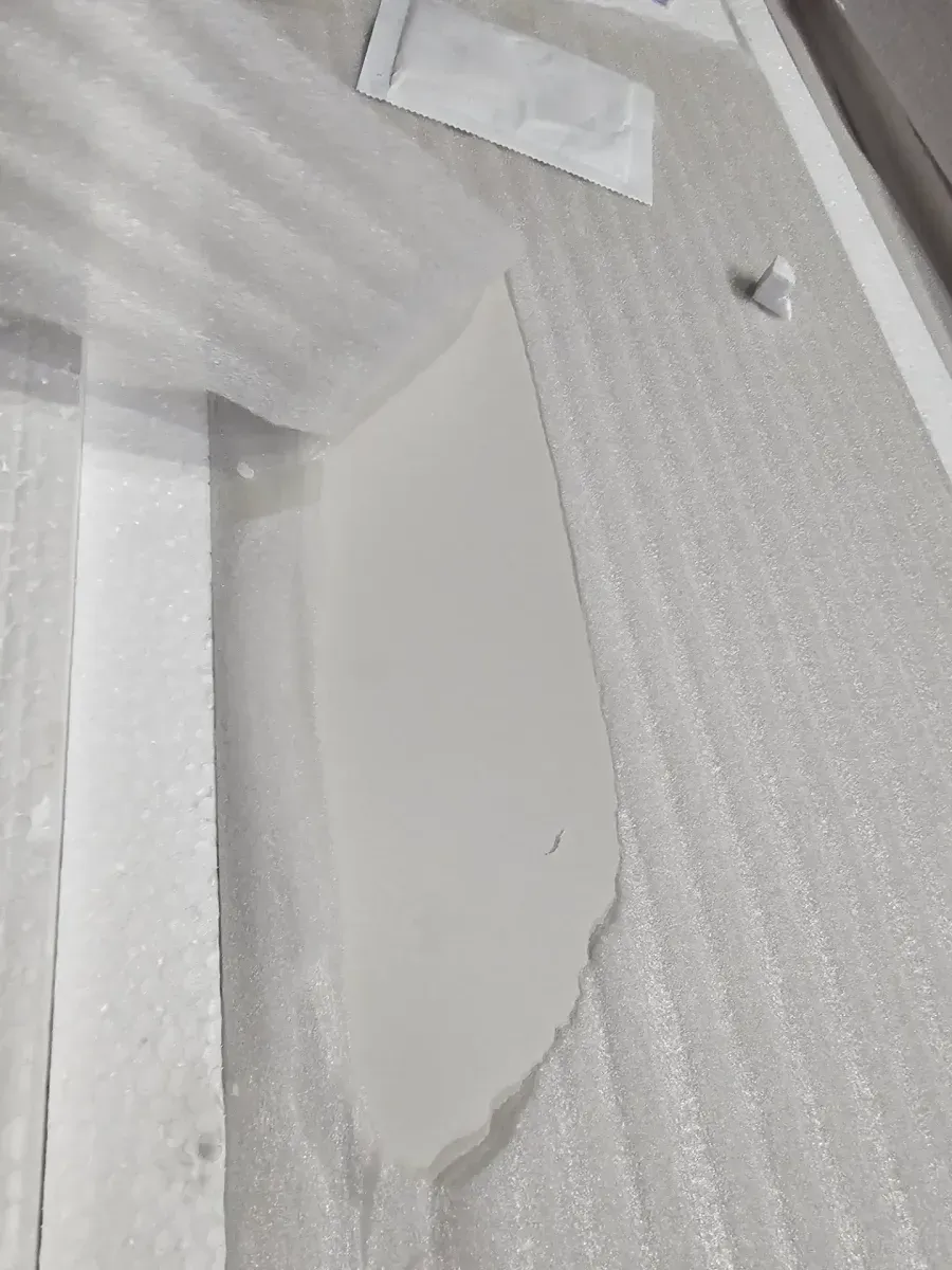 HOMESTYLES Dolly Madison White Kitchen Cart with Natural Wood Top - image 4