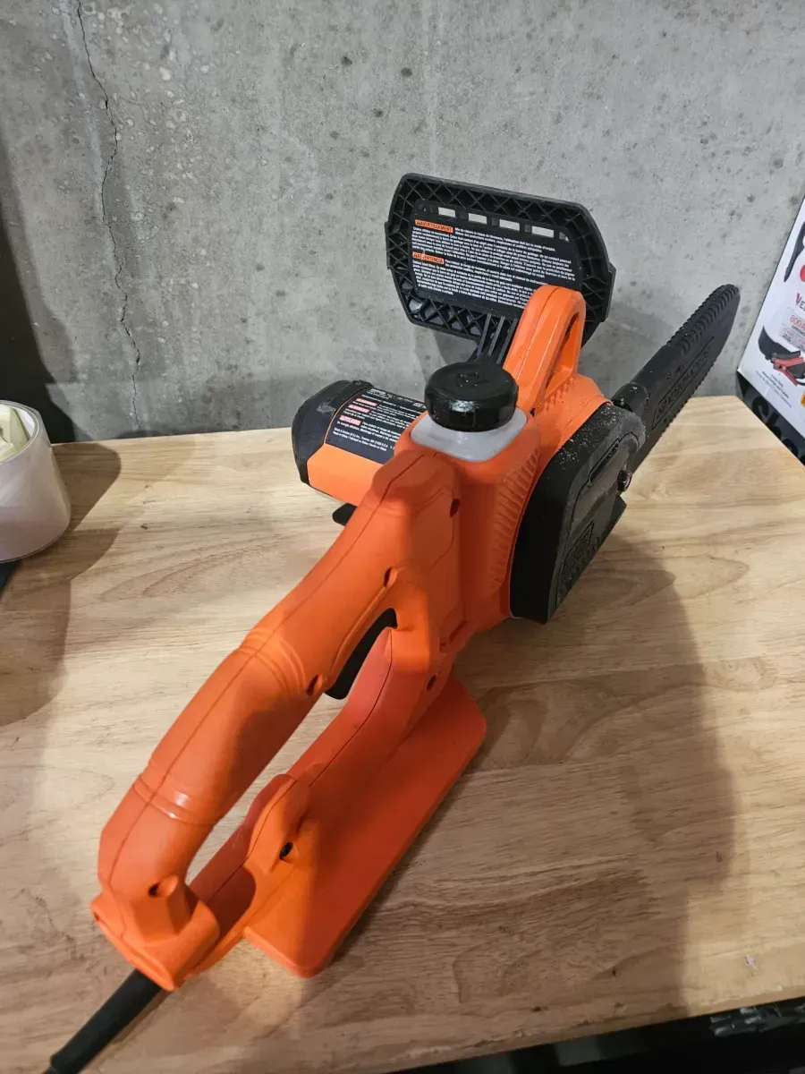 BLACK+DECKER 10 in. 8 AMP Corded Electric Chainsaw with Pole Attachment - image 4