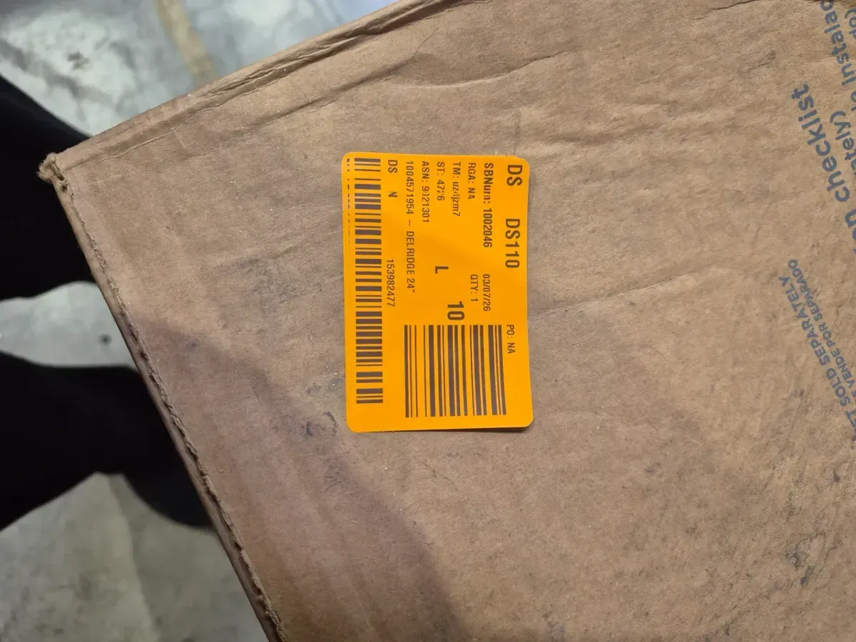 Glacier Bay Delridge 25 in. Single Sink Pearl Gray Bath Vanity with White Cultured Marble Top (Assembled) - image 5