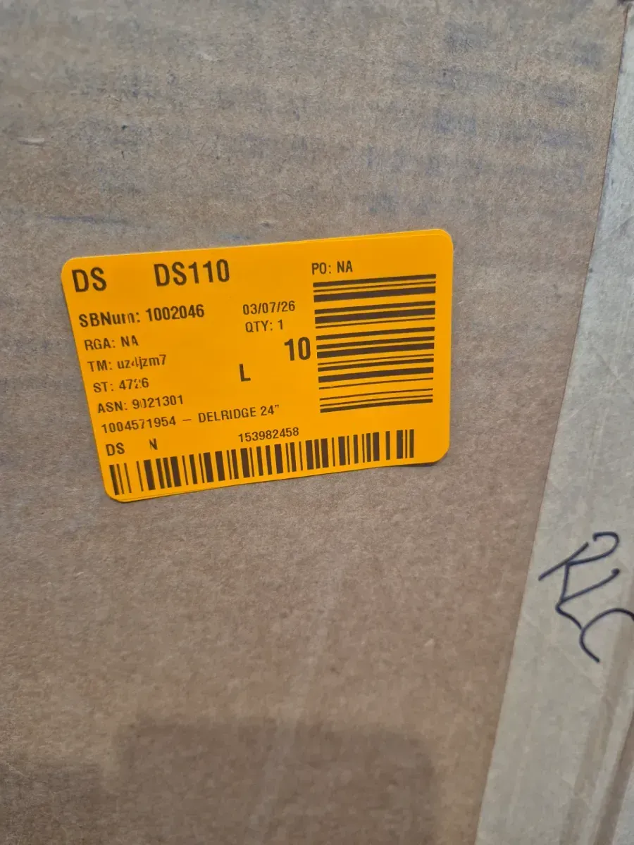 Glacier Bay Delridge 25 in. Single Sink Pearl Gray Bath Vanity with White Cultured Marble Top (Assembled) - image 7