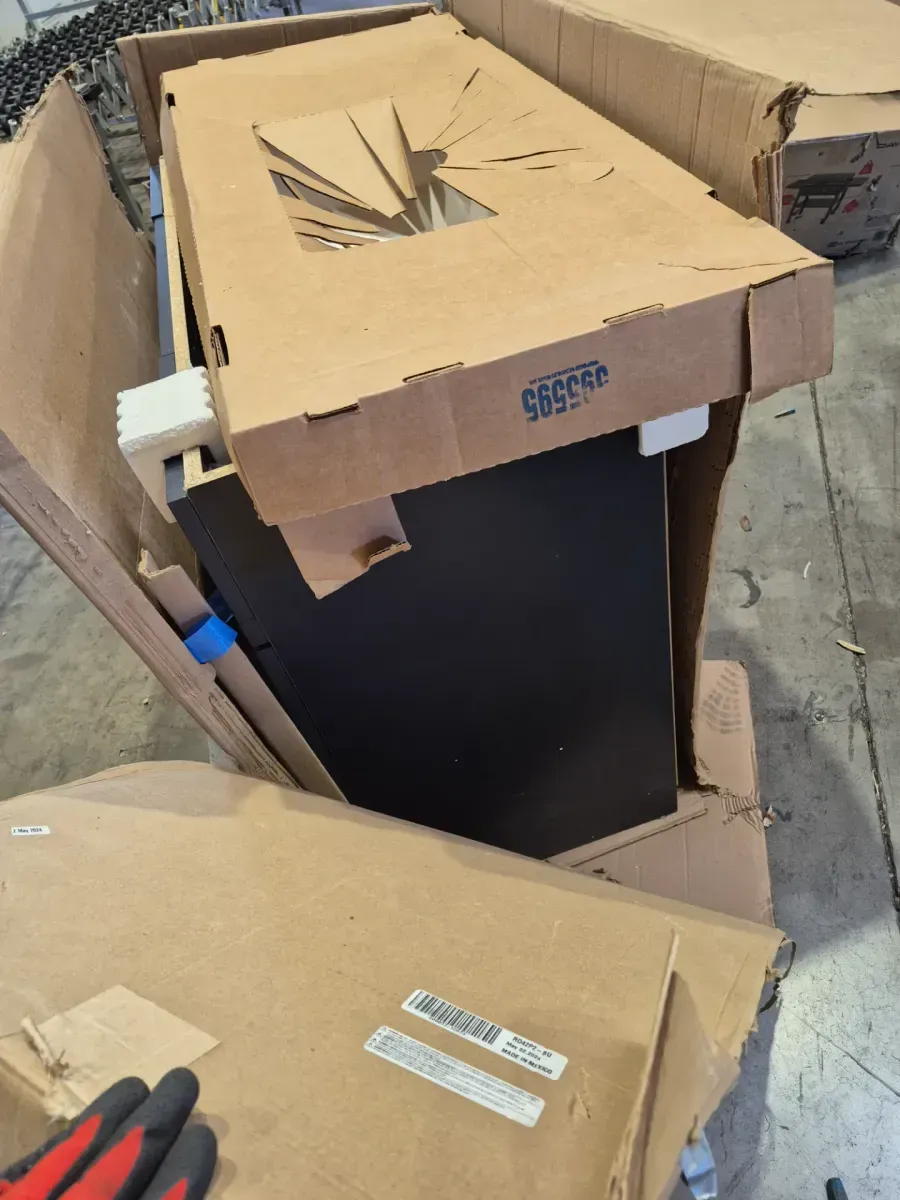 Home Decorators Collection Rosedale 43 in. Single Sink Blue Bath Vanity with White Cultured Marble Top (Assembled) - image 4