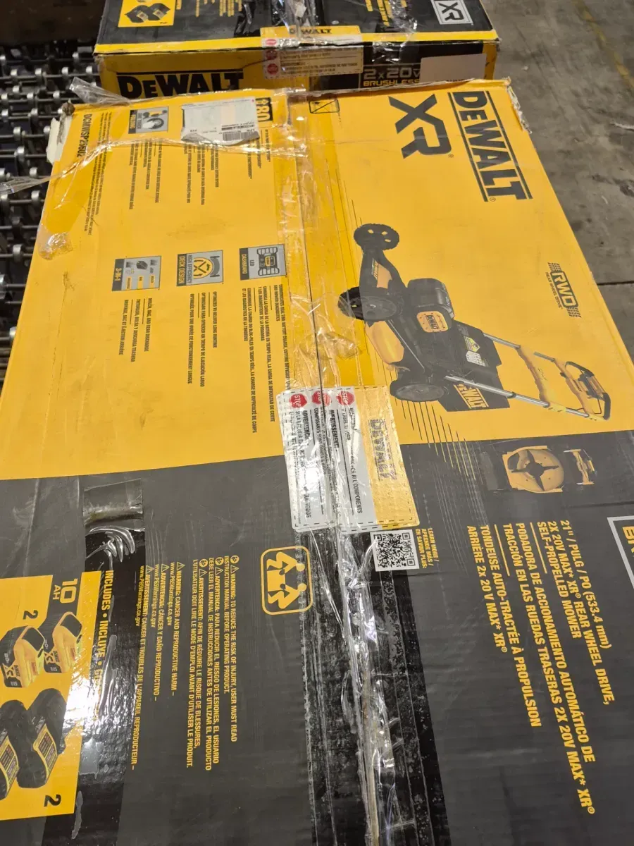 DEWALT 2x20V MAX 21 in. Cordless Battery Powered Self Propelled Lawn Mower Kit with (2) 10 Ah Batteries and Chargers - image 5