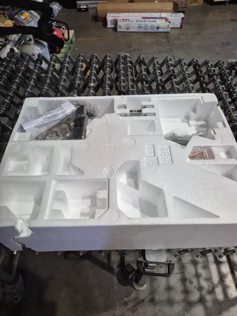 DEWALT 15 Amp Corded 12 in. Double Bevel Sliding Compound Miter Saw with XPS technology, Blade Wrench and Material Clamp - image 4