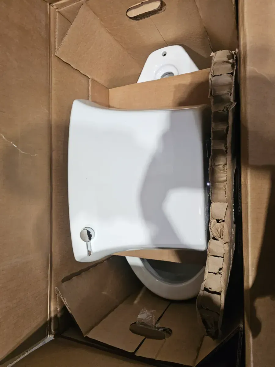 KOHLER Highline Arc Extra Tall 12 in. Rough In 2-Piece 1.28 GFP Single Flush Elongated Toilet in White with Soft Close Seat - image 4