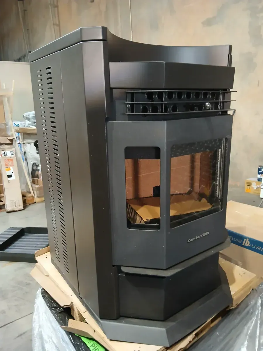 ComfortBilt HP22N Pellet Stove 2800 sq ft EPA Certified in Black - image 2