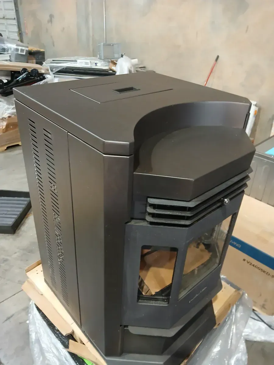 ComfortBilt HP22N Pellet Stove 2800 sq ft EPA Certified in Black - image 3