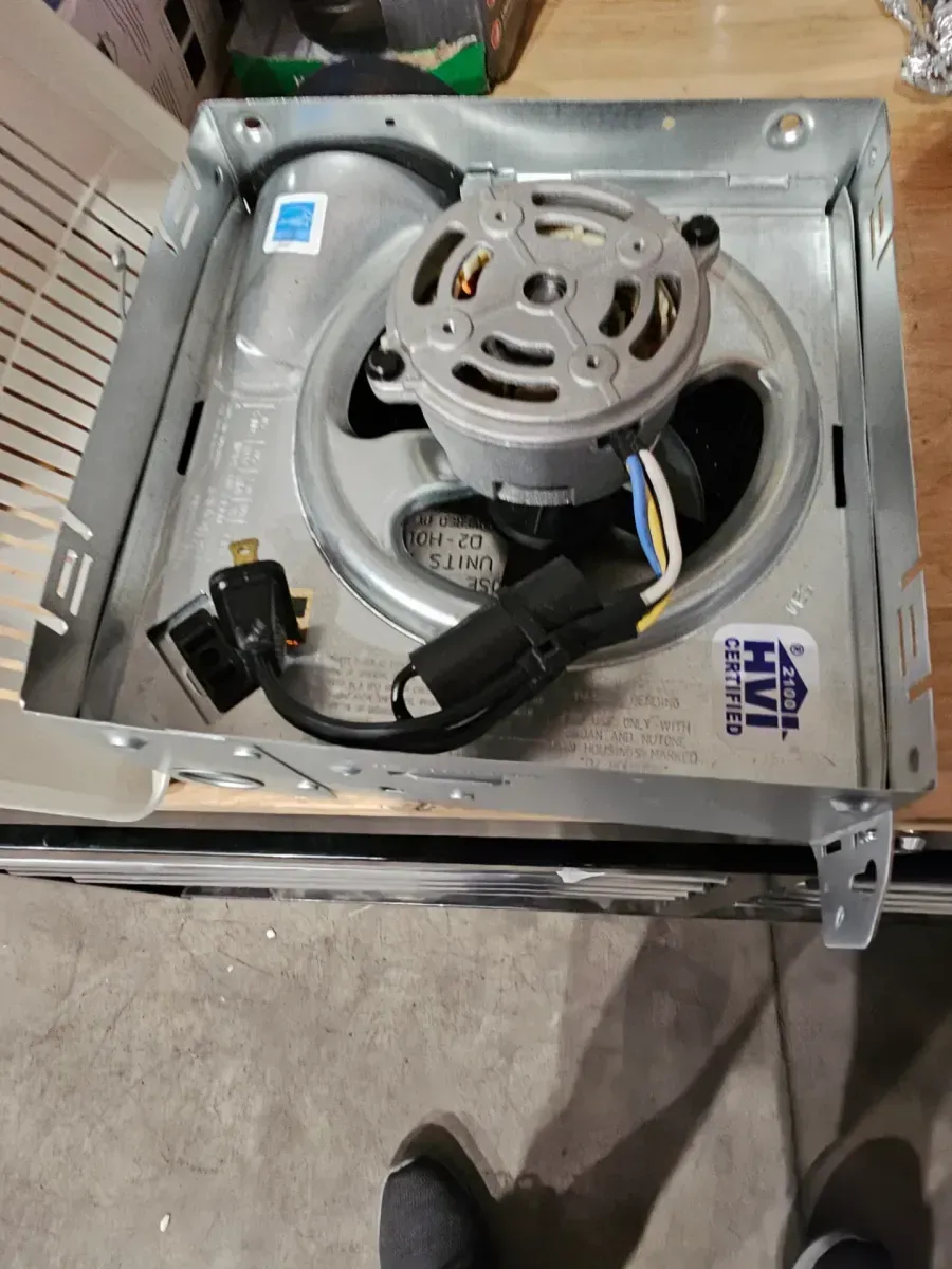 Broan-NuTone 50 CFM Ceiling Bathroom Exhaust Fan with No‑Cut Installation, Quiet Operation - image 3