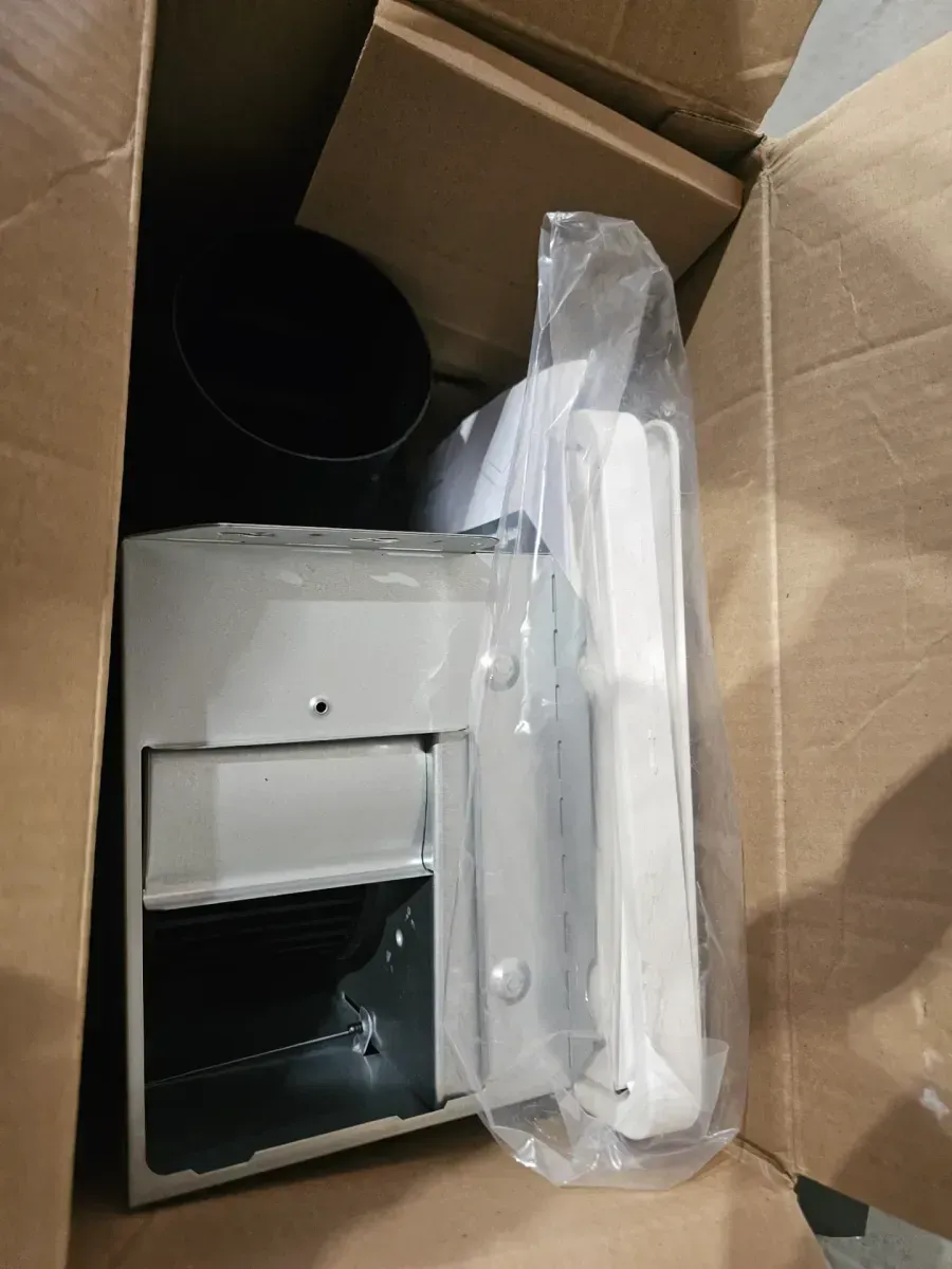 Broan-NuTone Roomside Series, White, 50 CFM, No Cut- Roomside Installation Bathroom Fan with Light, ENERGY STAR, Bathroom Exhaust Fan - image 3