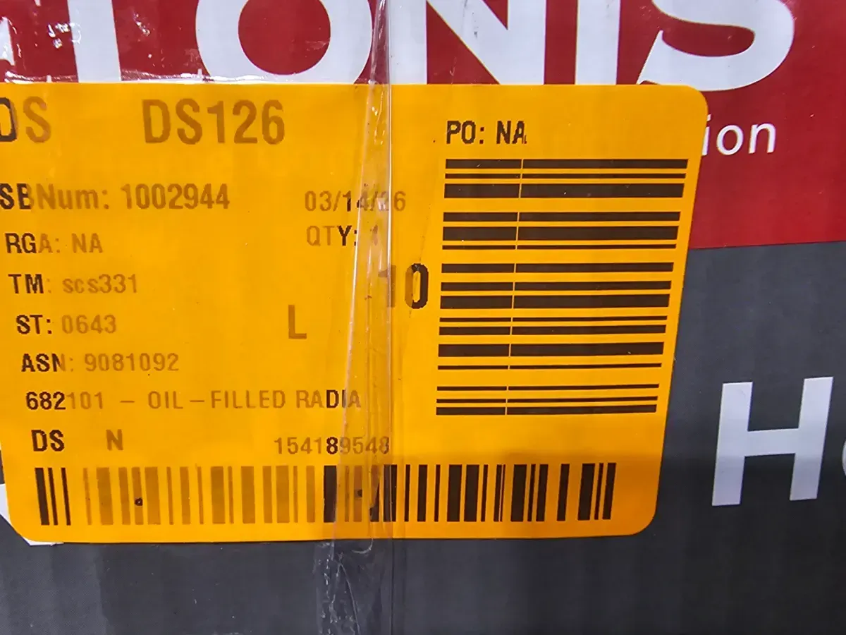 Pelonis 1,500-Watt Oil-Filled Radiant Electric Space Heater with Thermostat - image 5