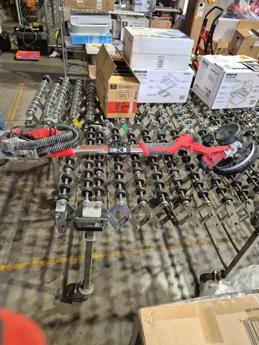 Electric Drywall Pole Sander with Dust Collection Hose - image 1