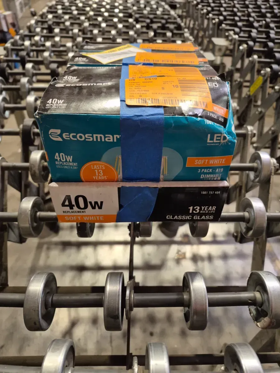 EcoSmart 40-Watt Equivalent A19 Dimmable Clear Filament Vintage Style LED Light Bulb Soft White (3-Pack / 4 Boxes - 12 Lights Total) - image 2