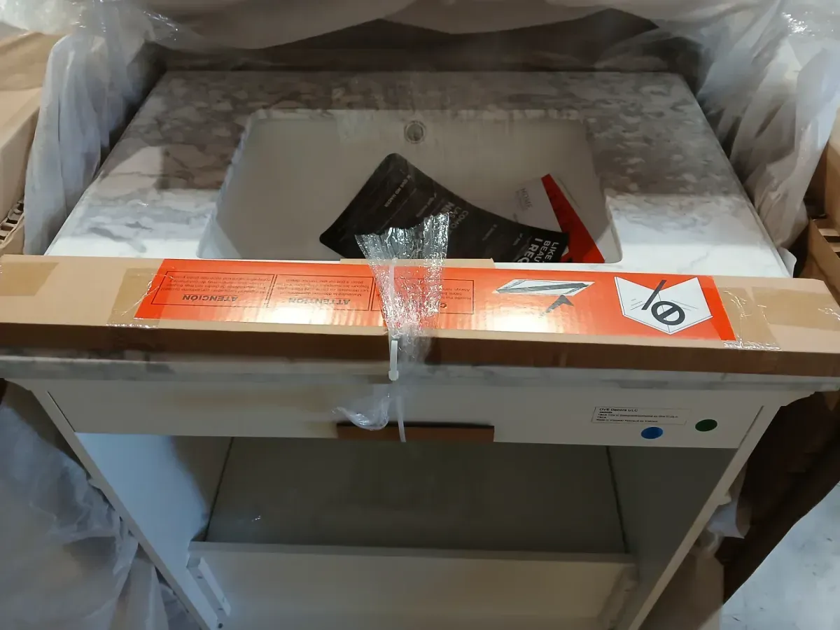 Home Decorators Collection Sonoma 30in. White Bathroom Vanity - image 4