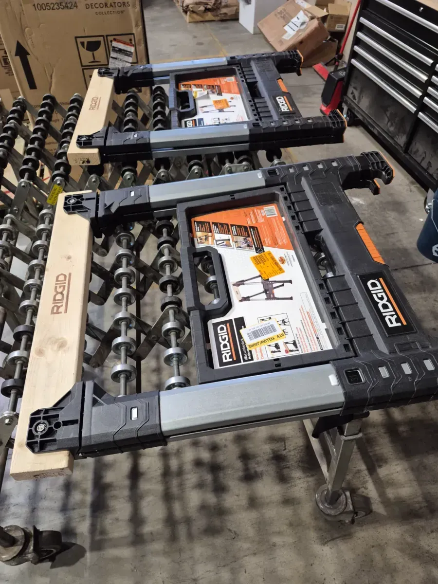 RIDGID Lumberjack Adjustable Folding Sawhorse - image 3