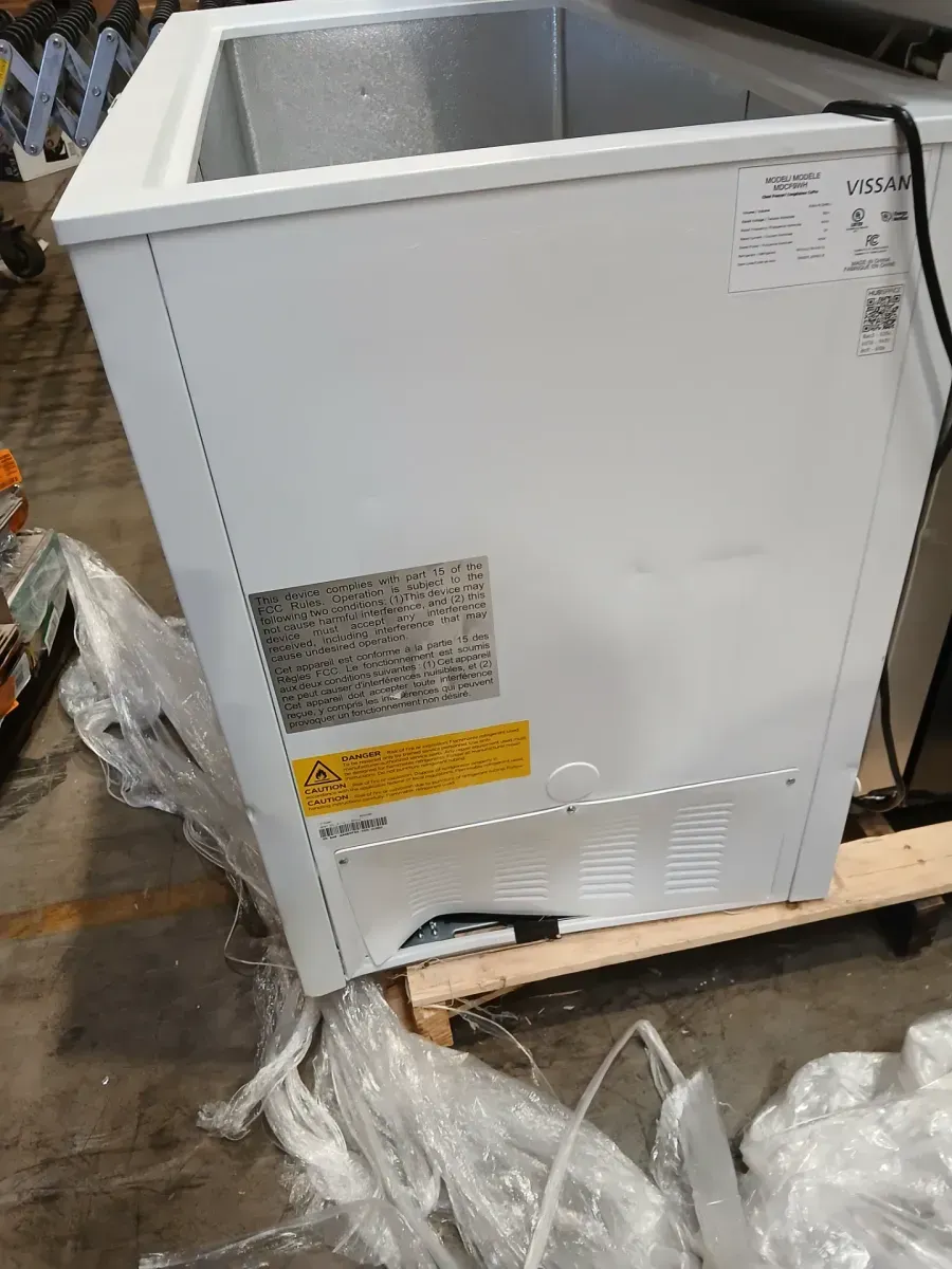 Vissani 8.8 cu. ft. Manual Defrost Convertible Garage Ready Chest Freezer in White, Powered by Hubspace - image 4