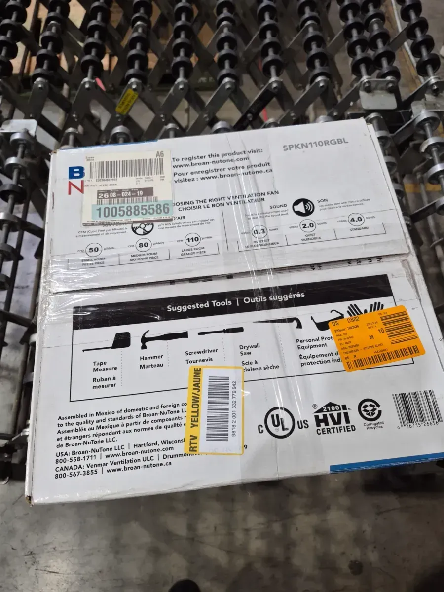 NuTone Broan S10940386 Blower Fan Motor Assembly - image 4