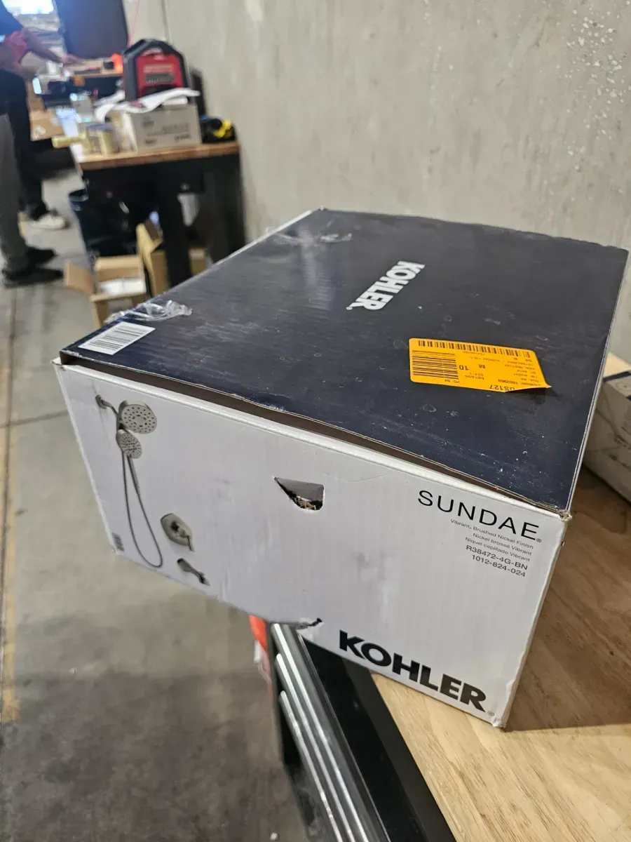 Kohler sundae bath/shower set nickel finish  - image 1