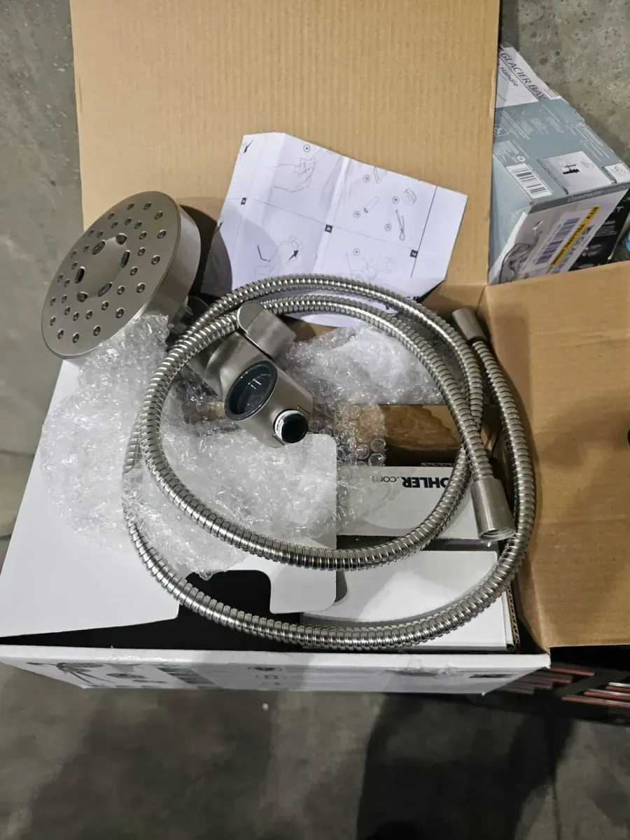 Kohler sundae bath/shower set nickel finish  - image 2