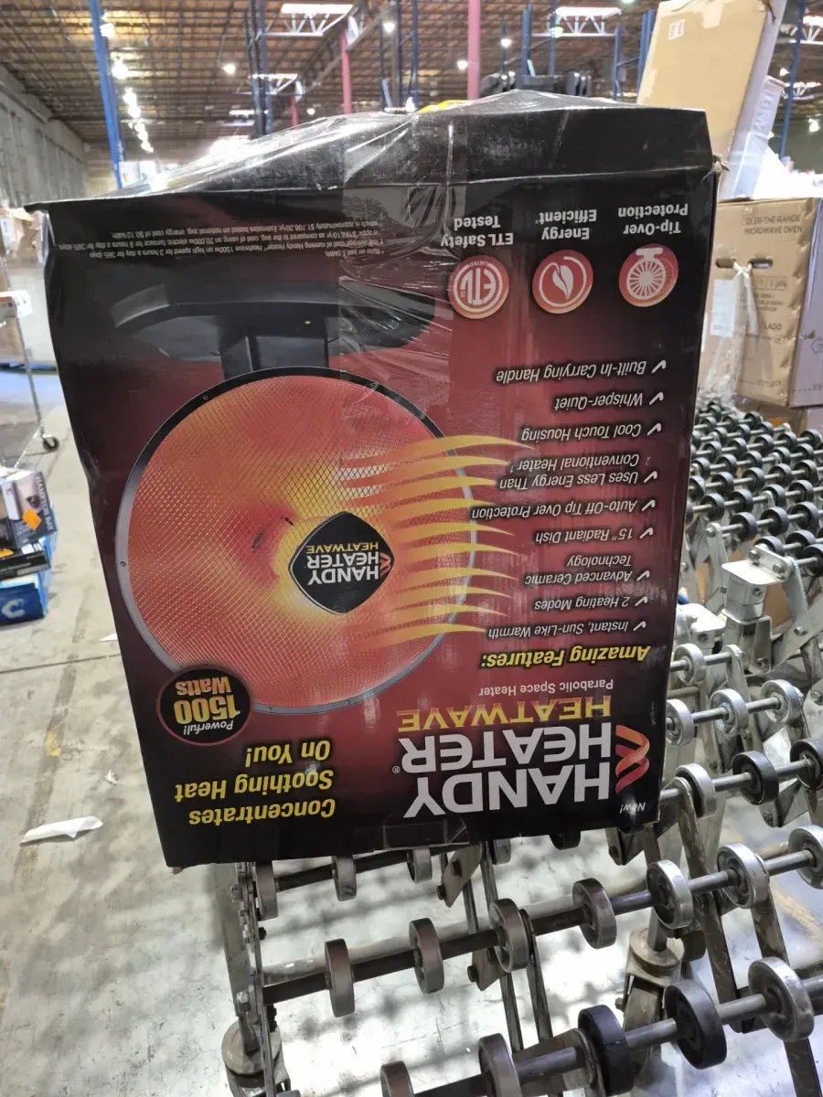 Handy Heater Heatwave Parabolic Electric Space Heater - image 4