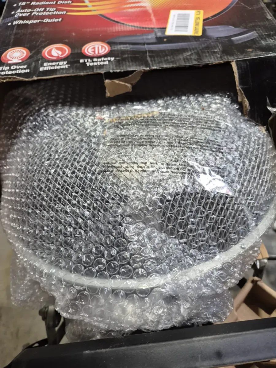 Handy Heater Heatwave Parabolic Electric Space Heater - image 2