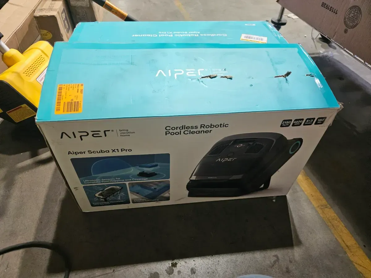 AIPER Scuba X1 Pro: Smart Robotic Pool Vacuum with 360° Mapping, MicroMesh Filtration, 6600GPH Suction-Gray - image 2