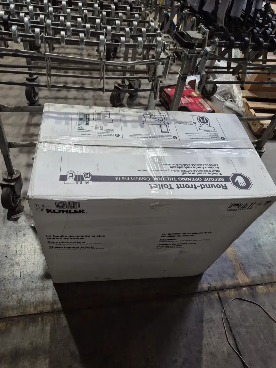 KOHLER Highline Arc 12 in. Rough In 2-Piece 1.28 GFP Single Flush Round Chair Height Toilet in White with Soft Close Seat - image 3